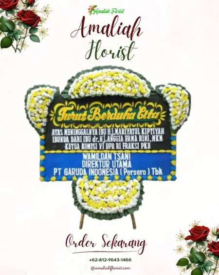 Papan Bunga Duka Simolawang